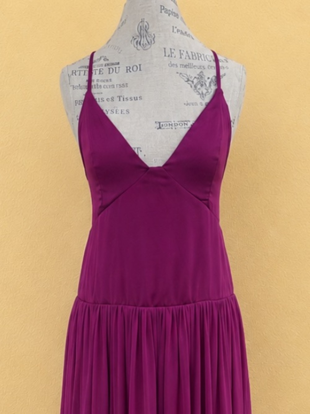 Free People Soliana Plum Drop Waist Tiered Maxi Dress Medium Excellent Condition - Picture 5 of 11